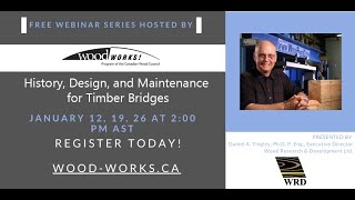 Design of Timber Bridges- Dan Tingley