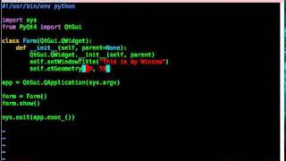 Python Qt4 - Window Geometry