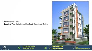 5 storied  Residential Building at West Baniakhammar, Sonadanga, Khulna