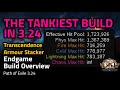 THE TANKIEST Build in 3.24! - Endgame Transcendence Armour Stacker Overview - Path of Exile 3.24