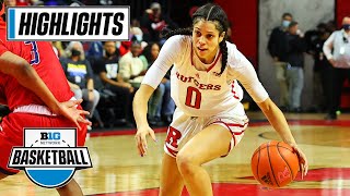 Stony Brook at Rutgers | Big Ten Women's Basketball | Highlights | Nov. 16, 2021