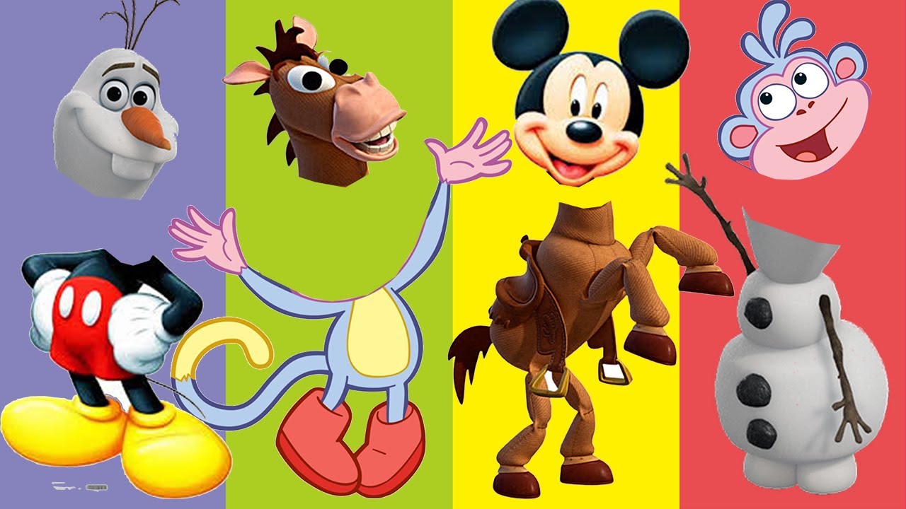 Mickey Mouse Wrong Heads