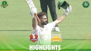 Full Highlights | Lahore Whites vs Peshawar | Day 2 | Match 17 | Quaid-e-Azam Trophy 2023/24 | M1U1A