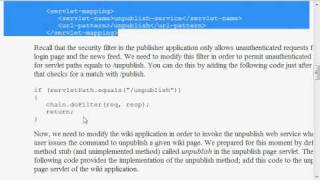 Java Web Programming with Eclipse: Web Services, Unpublish