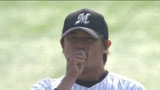 2014.03.12 M5-12G 涌井が炎上...5回8失点でロッテ完敗