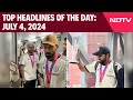 Rohit Sharma's Champions Get Grand Welcome, Mega Celebration Day Planned | Headlines, July 4, 2024