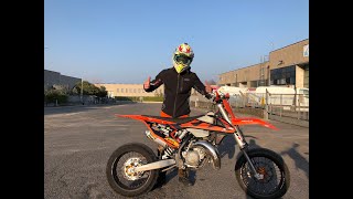 KTM 125 XCW 2019 BRUTAL ACCELERATION