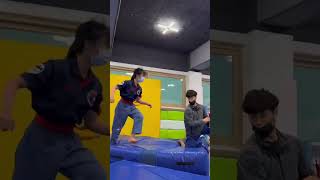 여고3 박가연 단원 백핸드스프링 연습영상 #shorts #석남동태권도 #taekwondo #tkd #백핸드 #태권도 #시범단 #기계체조 #아크로바틱