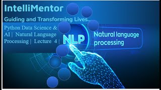 Python Data Science & AI | Natural Language Processing | Lecture 4 | #datascience #nlp #python
