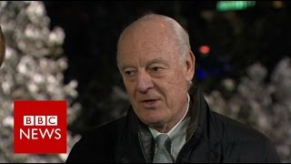 Doubts Over Syria Peace Talks says Staffan de Mistura - BBC News