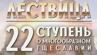 О МНОГООБРАЗНОМ ТЩЕСЛАВИИ! #ЛЕСТВИЦАкнига #ступеньДВАДЦАТЬВТОРАЯ #руководствоКсовершенствованию