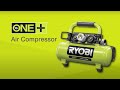 Ryobi ONE+ 18V Cordless Air Compressor Introduction [R18AC]