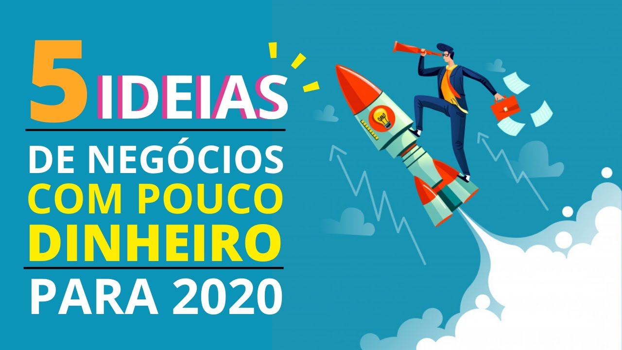 5 Ideias De Negócios Lucrativos Com POUCO DINHEIRO Para 2020 (em Alta ...