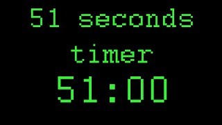 51 seconds timer