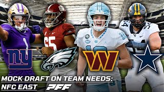 2024 NFL Mock Draft on Team Needs: NFC East | PFF