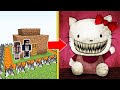 Hello Kitty.EXE Tấn Công Nhà Được Bảo Vệ Bởi bqThanh và Ốc Trong Minecraft