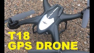 Potensic T18 GPS Follow Me RTH Drone Camera Testing & Review