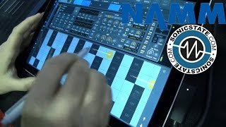 NAMM 2016 Bitwig and Touchscreen Control