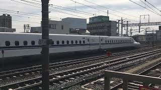 こだま708号東京行き（N700S）豊橋駅発車