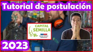 TE ENSEÑO A GANAR 🤑 $3.500.000 con el capital SEMILLA EMPRENDE 2023 de SERCOTEC 👌🏻