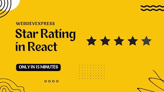Star Rating in react | Frontend Interview Question | MakeMyTrip
