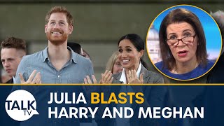 Julia Hartley-Brewer blasts 'me, me, me' Prince Harry and Meghan Markle