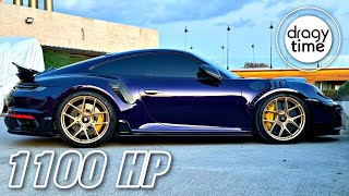 1100 HP Porsche 992 Turbo S ES900 Package | Acceleration from 100-200 Km/h \u0026 60-130 mph