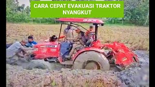 CARA TERBAIK LEPASKAN TRAKTOR SAAT NYANGKUT PARAH, SIMAK TRIK YANG STRATEGIS..!!!