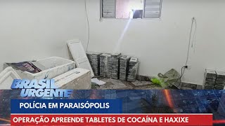 Paraisópolis: operação apreende tabletes de cocaína e haxixe | Brasil Urgente