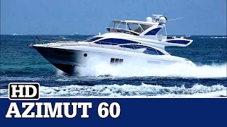 Azimut 60 Flybridge Running into Fort Lauderdale