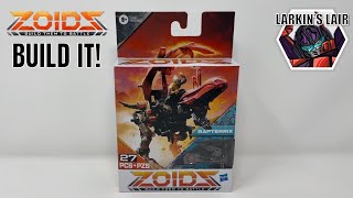 Build It! Hasbro ZOIDS Wild Beta Battlers Rapterrix - Velociraptor, Larkin’s Lair