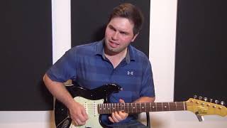 Blues Guitar - C Shuffle Blues Solo