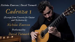 First Cadenza from Guitar Concerto by Nicholas Emerson