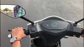 60V 30Ah 17S Lithium-Ion Battery Packs for This Electric Scooter Top Speed of 62Km/ph