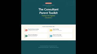 The Consultant Parent Toolkit: Putting It All Together