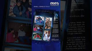 James Taylor Funeral Program Design Small Single Fold