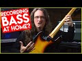 15 MISTAKES to AVOID While Recording Bass at Home!