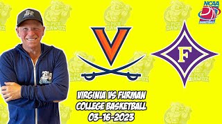 Virginia vs Furman 3/16/23 College Basketball Free Pick CBB Betting Tips | NCAAB Picks
