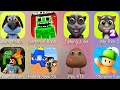 My Talking Tom 2,Talking Juan,Talking Pablo,Peu RTX,Stumble Guys,Alphabet Shooting,Minecraft........