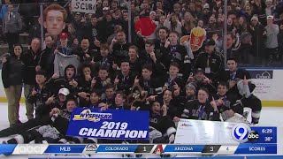 Syracuse Cougars win first-ever ice hockey state title