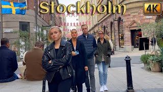 Sweden: Charming Streets of Stockholm | 4K Walking Tour 🇸🇪 Suecia: Calles Encantadoras | Tour en 4K