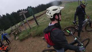 MTB Castleton  Ladybower loop Bosden Farm group