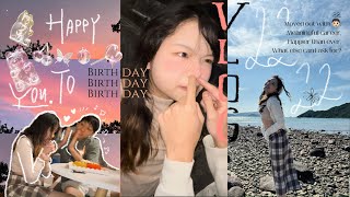 Birthday vlog✿➠ He ruined the surprise🐒 ·Shooting star✨· Winter breeze🌤️