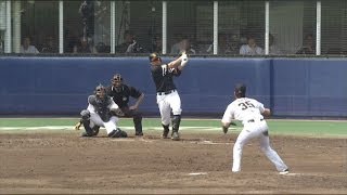 吉村のタイムリーで追加点！チャンスをきっちり活かす！ 2014.04.26 D-H（2軍戦）