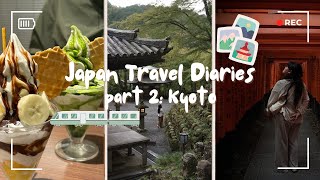 Japan Travel Diaries: Kyoto | Part 2 | temples, ice cream, shopping ⛩️ 🍦