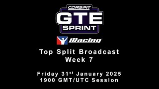 GTE Sprint Series by CONSPIT | 2025 | Season 1 | Week 7 | Top Split | Portimão | iRacing