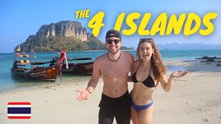 THE FOUR ISLANDS TOUR THAILAND | BEATING THE ISLAND CROWDS | TRIP FROM KRABI