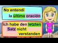 aprende alemÁn bÁsico para principiantes frases en alemÁn lento y fÁcil conversaciÓn en alemÁn