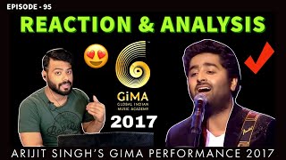 INDIAN VOCAL COACH Reaction & Analysis of Arijit Singh Performance at GIMA |Episode - 95 |Sing Along