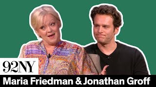 Merrily We Roll Along Director Maria Friedman gets personal with Jonathan Groff